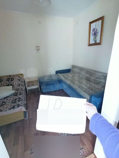 Комната 9 м² в 1-к., 2/2 эт.