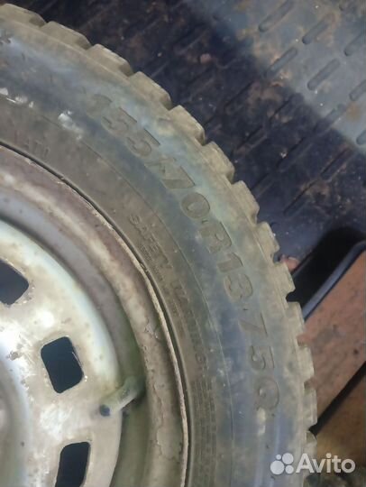 Колеса зимние в сборе на matiz