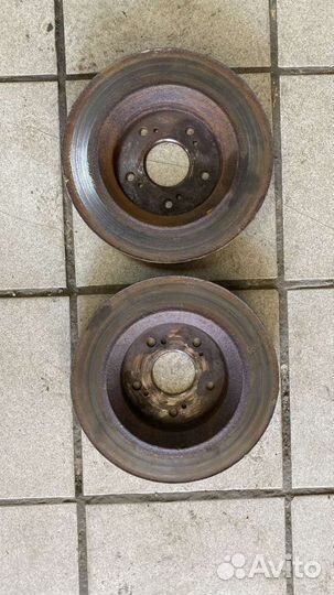 Тормозной диск передний honda cr-v 3 2.0