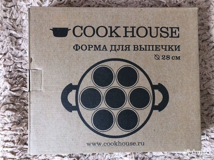 Форма для выпечки cookhouse