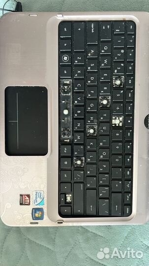 Ноутбук hp на запчасти