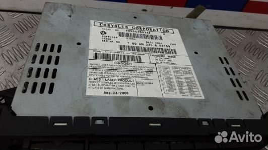 Магнитола jeep grand cherokee WK (LBG26I401)