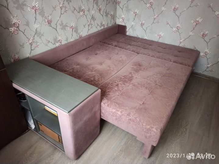 Двуспальные угловой диван