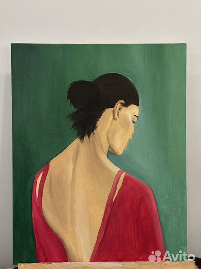 Интерьерная картина маслом на холсте