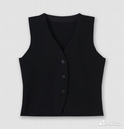 Женский трикотажный жилет новый