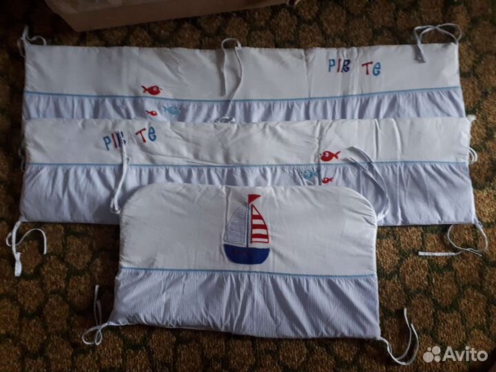 Бортики в кроватку