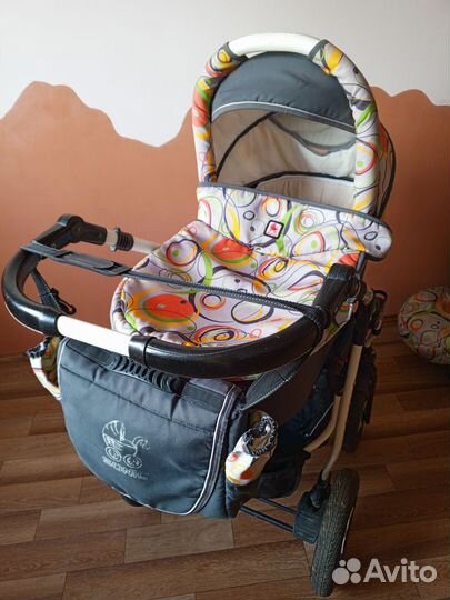 Коляска 3 в 1 бу