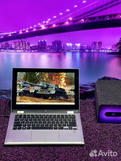 Сенсорный ноутбук для учебы и работы на SSD