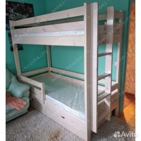 Кровать 2 яруса детская