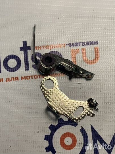 Контакты прерывателя Ява Иран (1подвиж.+1неподвиж