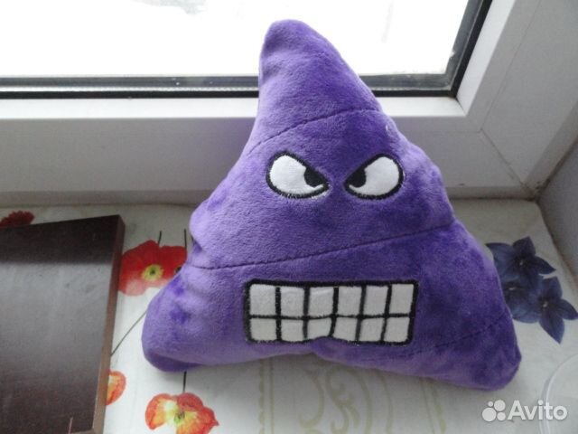 Монстрик, детская мягкая подушка (5+)