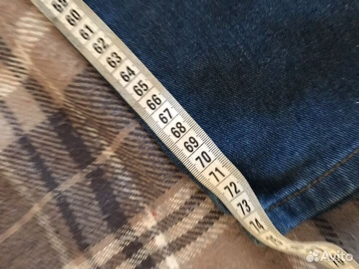 Полукомбинезон джинсовый мужской 46-48ращмер