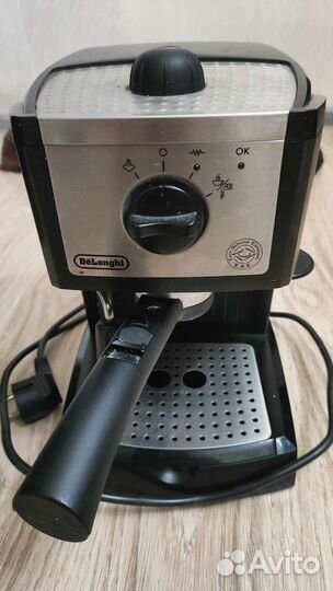Кофеварка рожковая delonghi ec155