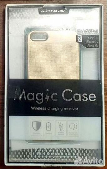 Чехол nillkin Magic с зарядкой iPhone 5/5S/SE