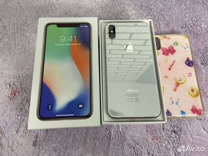 iPhone X 256 gb gray A1415