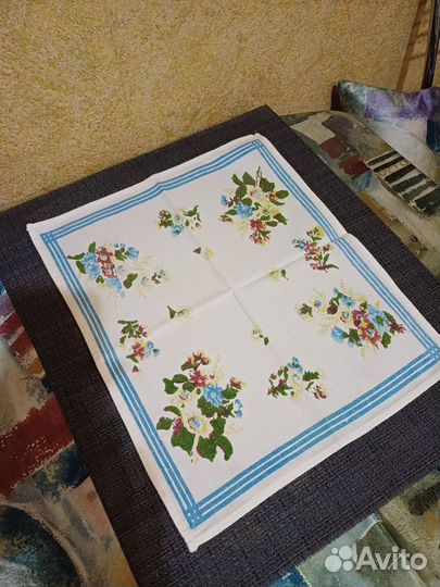 Льняные салфетки 6 шт