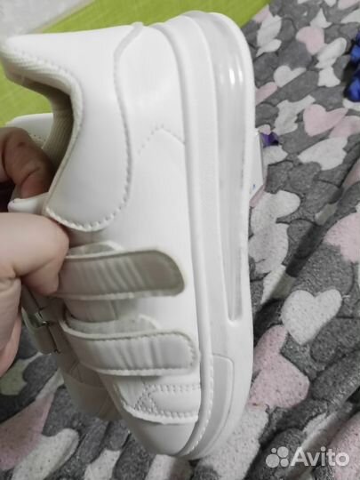 Кеды белые для мальчика