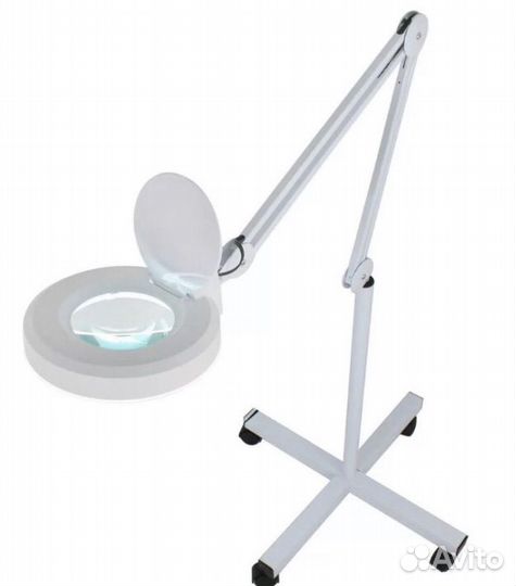 Лампа лупа напольная