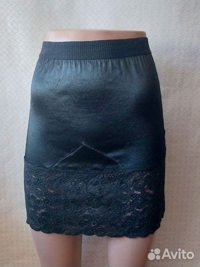 Нижняя юбка подъюбник чёрный Англия 42-44-46