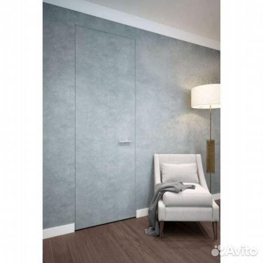 Скрытые двери под отделку