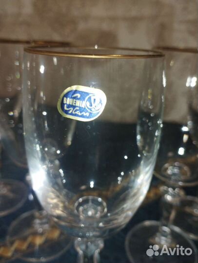 Бокалы фужеры Богемия Crystal классика