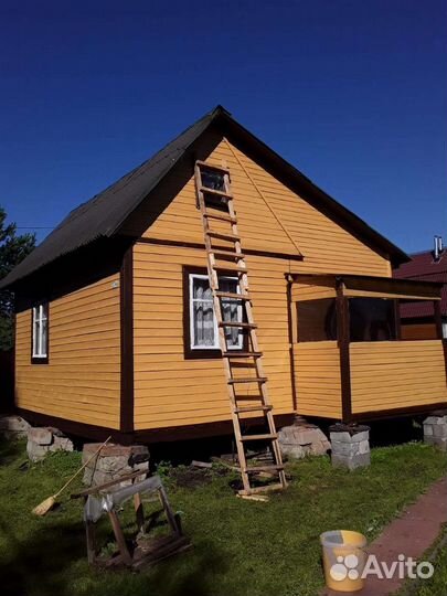 Покос строительство покраска