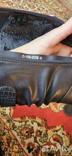 Полусапожки (полусапоги) зимние женские Zenden 40р