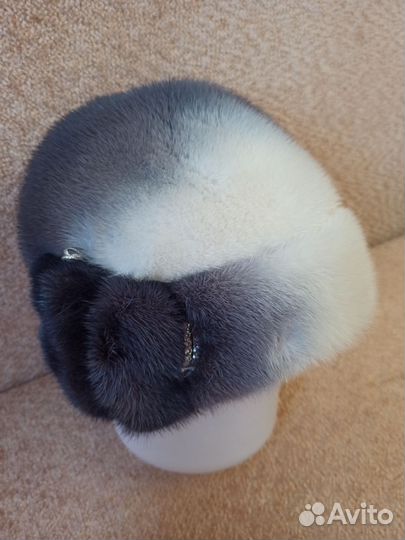 Шапка зимняя женская норковая