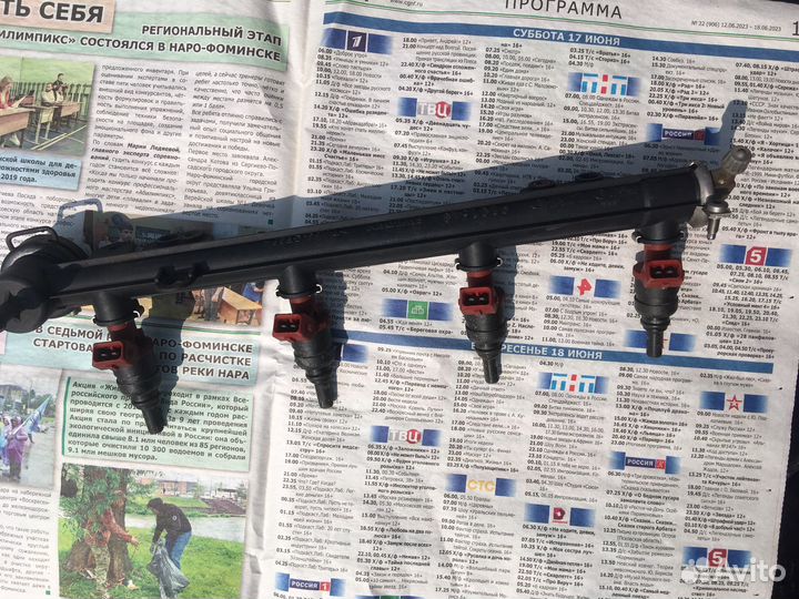 Топливная рампа volvo s40 B4204T