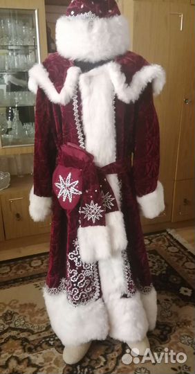 Костюм Деда Мороза профессиональный