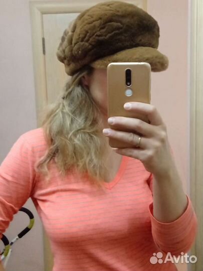 Берет стриженая норка