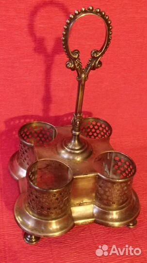 Судок столовый. Набор для специй. Пецъ Пец 19 век