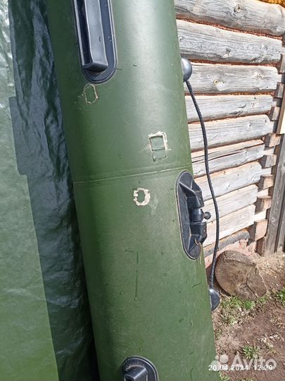 Надувная лодка пвх двухместная