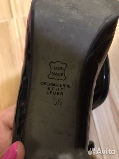 Туфли obermaterial echt leder