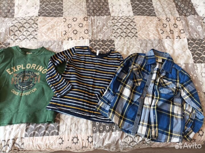 Вещи пакетом для мальчика 110-116