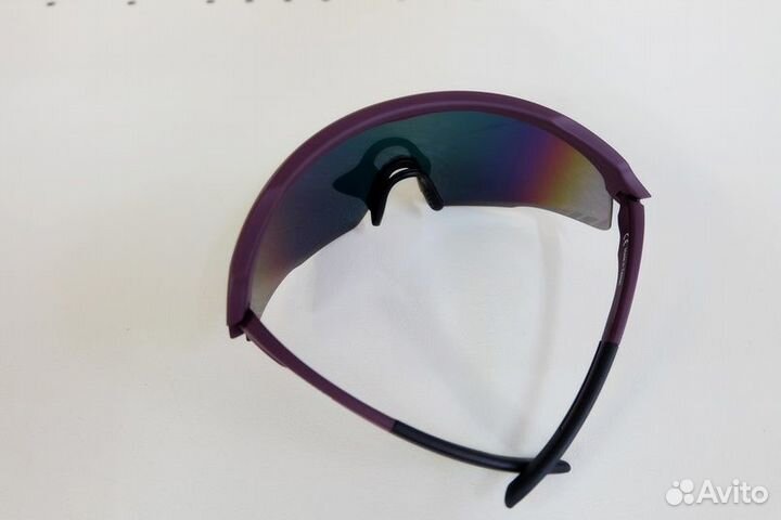 Очки noname livigno rasberry, красн. оправа, красн