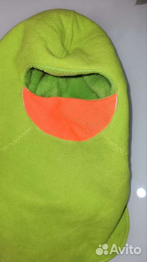 Шапка шлем Ам ням девочка