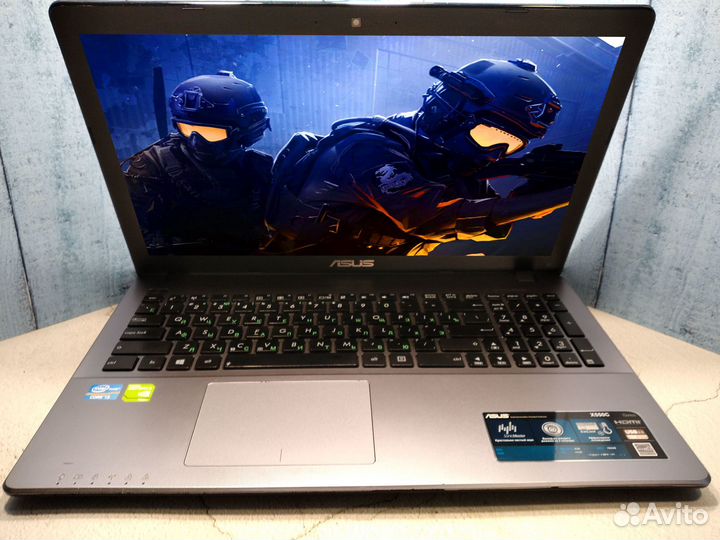 Игровой Asus Nvidia 2GB + intel + SSD 512GB + 8Озу