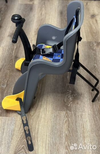 Детское велокресло переднее