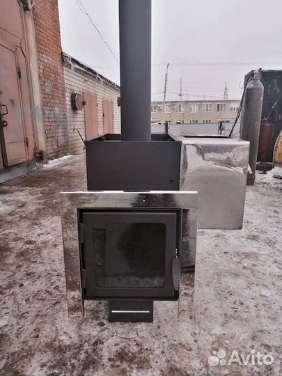 Банная печь Эконом 700 мм с выносом под топку