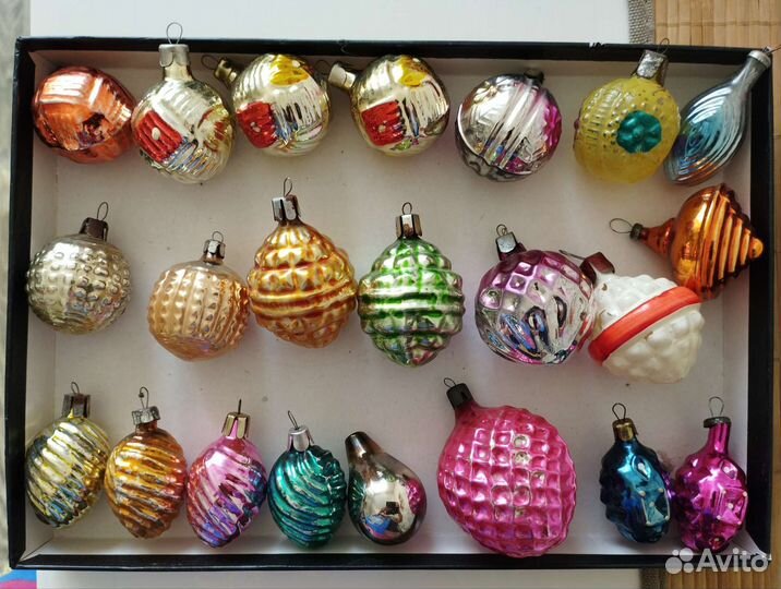 Ёлочные игрушки СССР