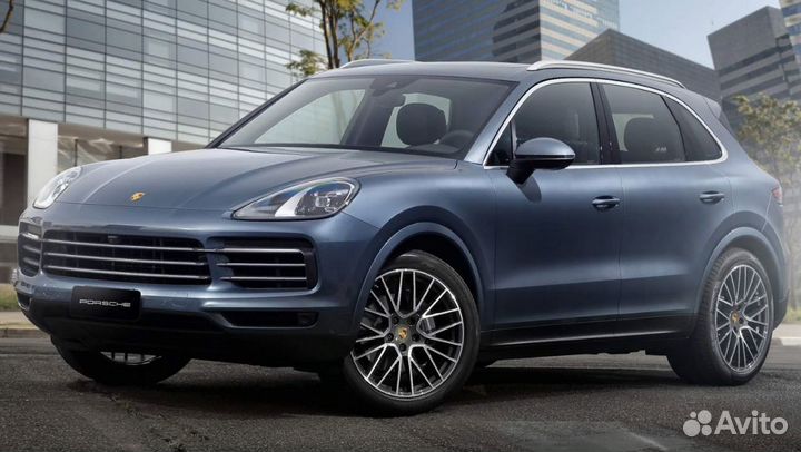 Разноширокие диски R20 Porsche Cayenne