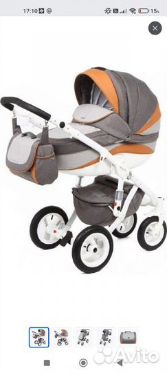 Коляска adamex 2 в 1