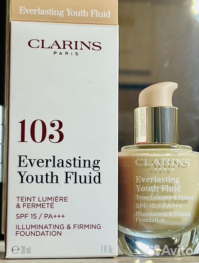 Clarins everlasting 103N