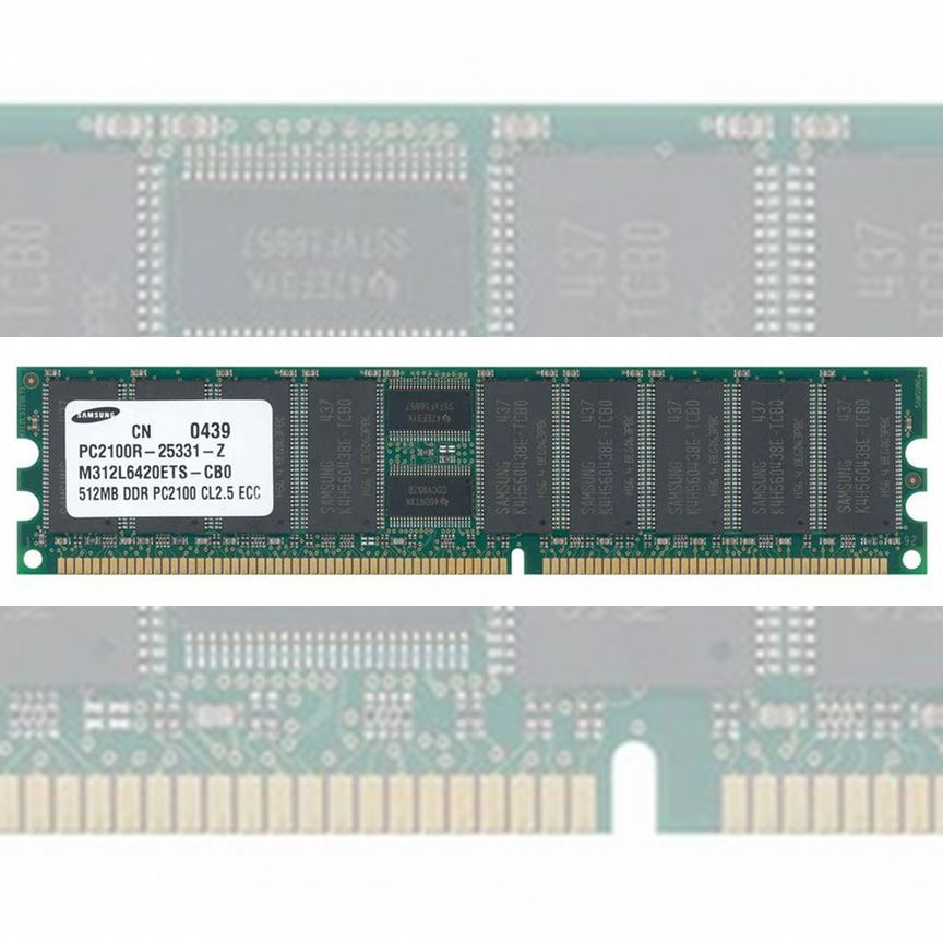 [M312L6420ETS-CB0] Оперативная Память Samsung 512mb M312l6420ets-Cb0