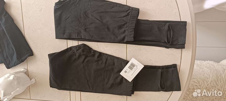 Лосины спортивные и топ 140-146 новый