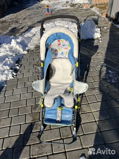 Коляска санки Ника 7-3