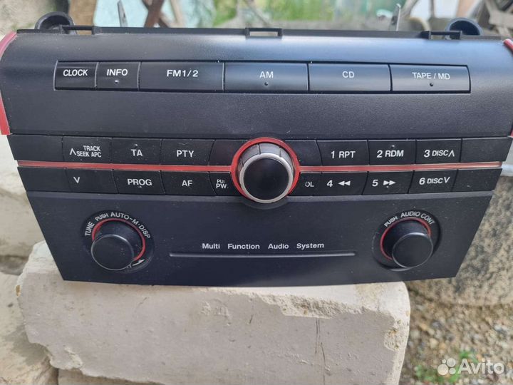 Штатная магнитола Mazda 3 bk 2005