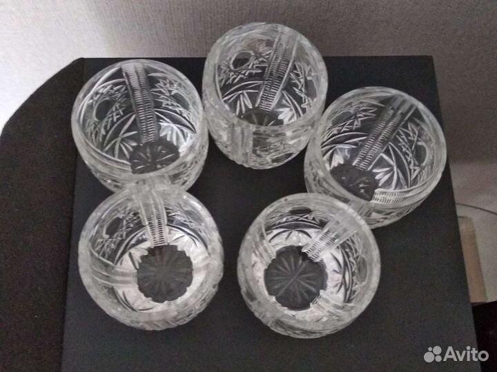 Стопки хрустальные СССР