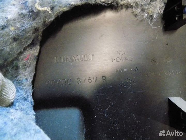 Обшивка двери багажника Duster 2012